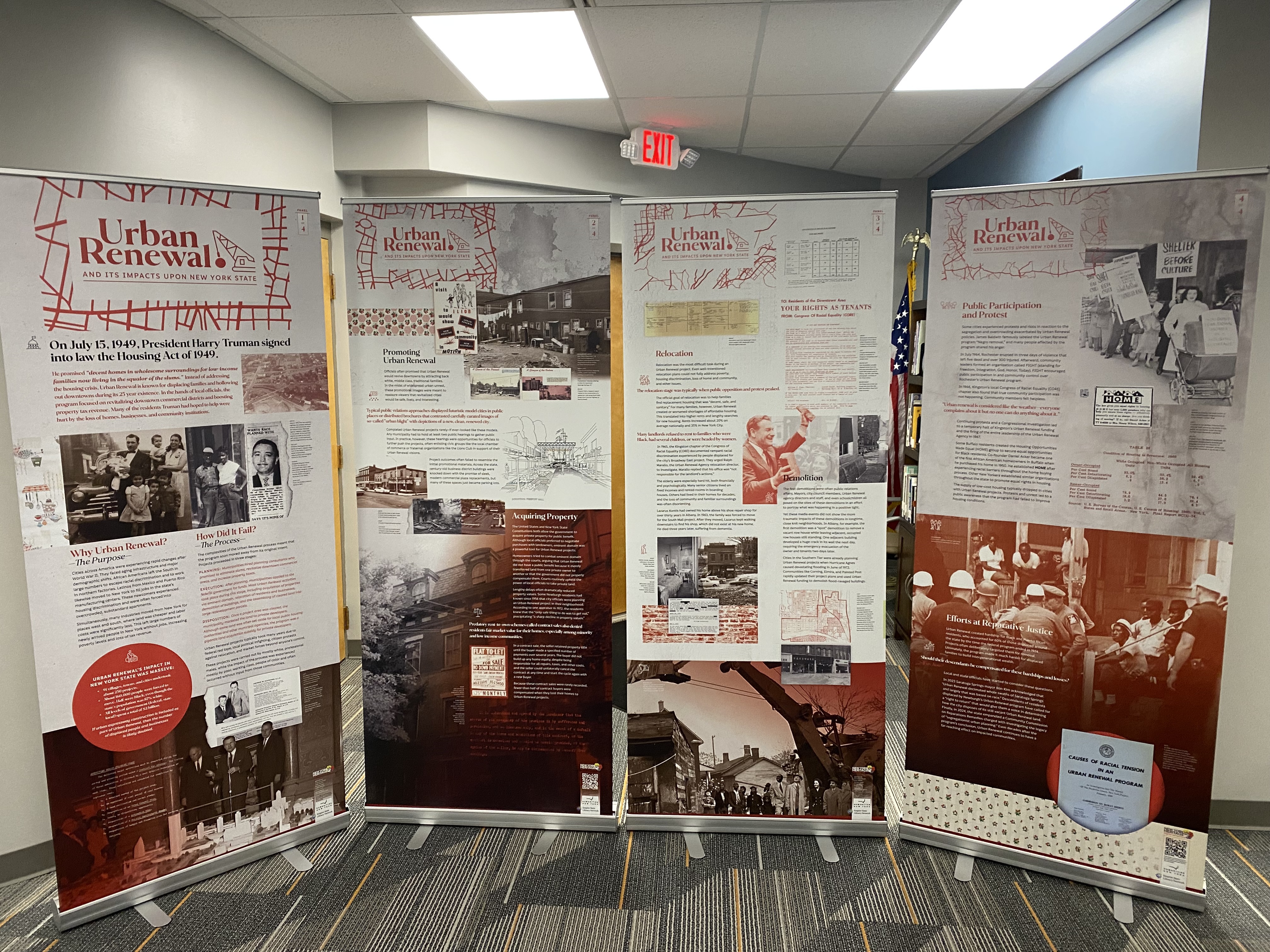 Urban Renwal exhibit